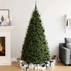 vidaXL - Kerstballenset - Zwart - Polystyreen