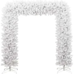 vidaXL - Kerstboog - Wit - 240 x 215 cm