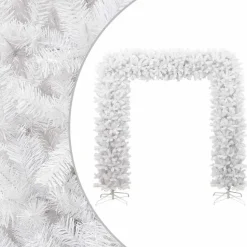 vidaXL - Kerstboog - Wit - 240 x 215 cm