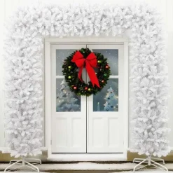 vidaXL - Kerstboog - Wit - 240 x 215 cm