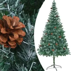 vidaXL - Kerstboom - Groen - 210 x 105 cm