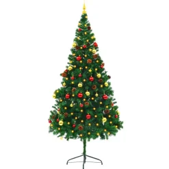 vidaXL - Kerstboom - Groen - 210 x 110 cm