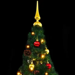 vidaXL - Kerstboom - Groen - 210 x 110 cm