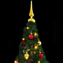 vidaXL - Kerstboom - Groen - 210 x 110 cm