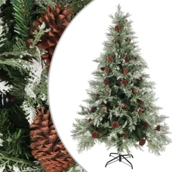 vidaXL - Kerstboom - Groen - 120 x 65 cm