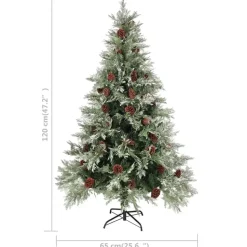 vidaXL - Kerstboom - Groen - 120 x 65 cm