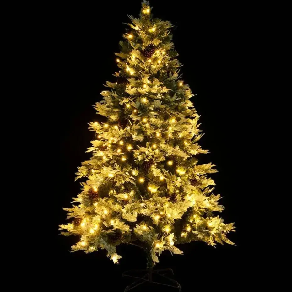 vidaXL - Kerstboom - Groen - 225 x 120 cm