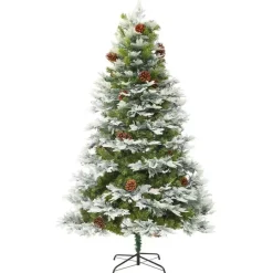vidaXL - Kerstboom - Groen - 225 x 120 cm