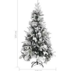 vidaXL - Kerstboom - Groen - 225 x 110 cm