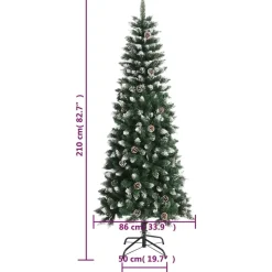 vidaXL - Kerstboom - Groen - 210 cm