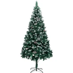 vidaXL - Kerstboom - Groen - 210 x 120 cm