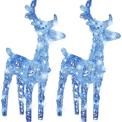vidaXL - Kerstrendier - Blauw