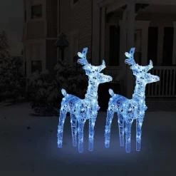 vidaXL - Kerstrendier - Blauw