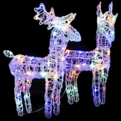 vidaXL - Kerstrendier - Multikleur