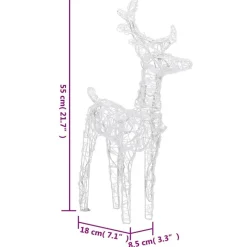 vidaXL - Kerstrendier - Multikleur