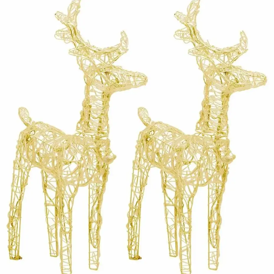 vidaXL - Kerstrendier - Warmwit