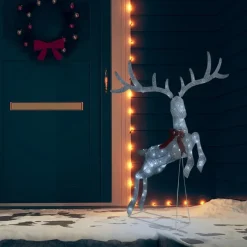 vidaXL - Kerstrendier - White