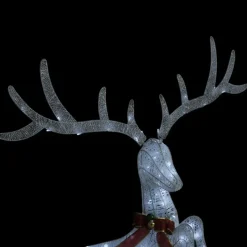 vidaXL - Kerstrendier - White