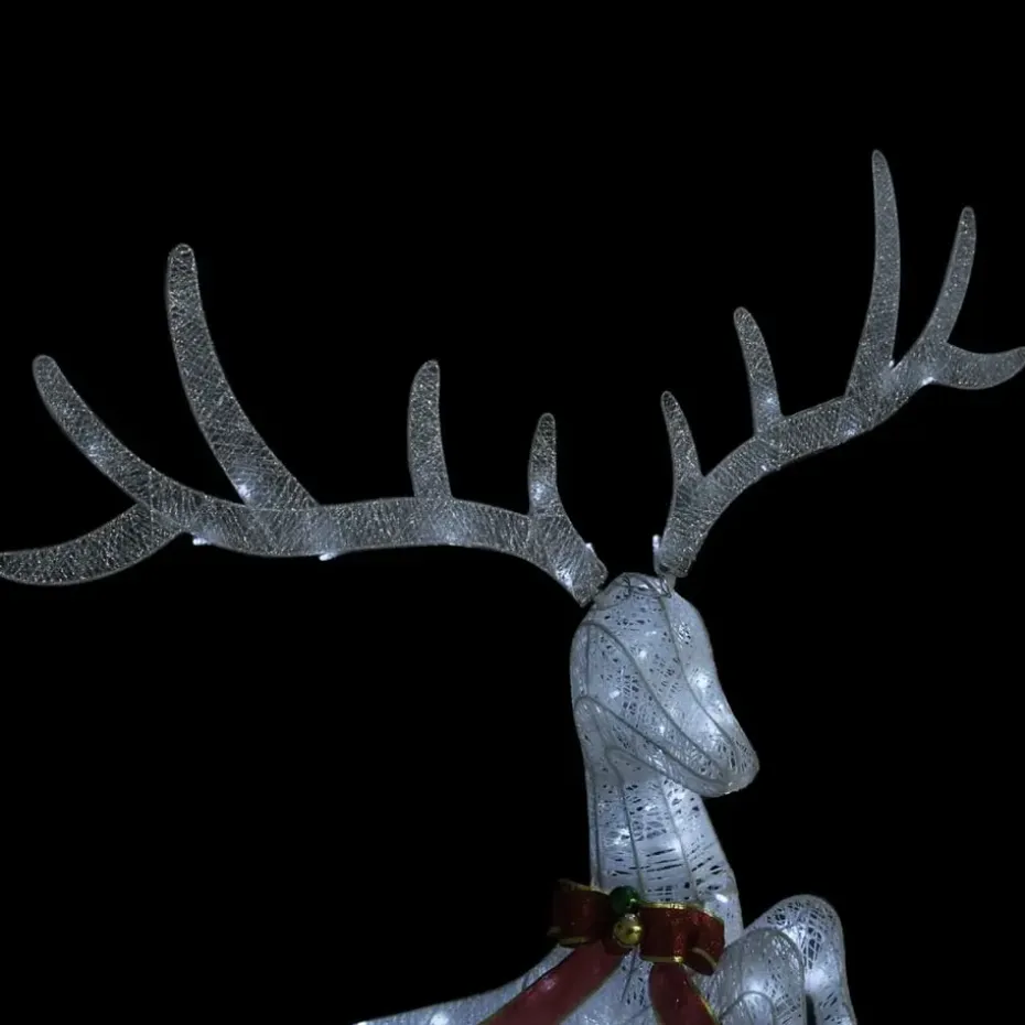 vidaXL - Kerstrendier - White