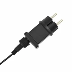 vidaXL - Kerststraatlamp met 2 lantaarns 40,5x80x188 cm - Rood - Metaal en PVC