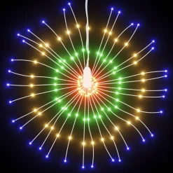 vidaXL - Kerstverlichting - Multicolour - 2 stuks