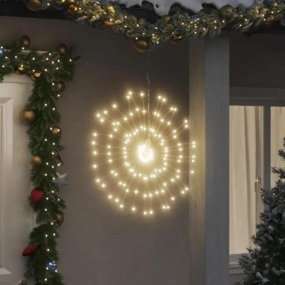 vidaXL - Kerstverlichting - Warmwit