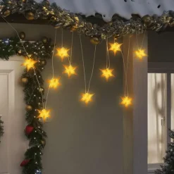 vidaXL - Kerstverlichting - Geel