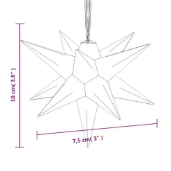 vidaXL - Kerstverlichting - Geel