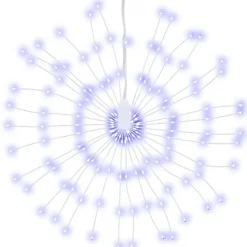 vidaXL - Kerstverlichting - Blauw