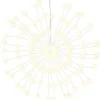 vidaXL - Kerstverlichting - Warm white - 8 stuks