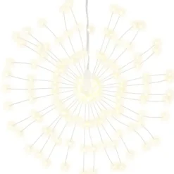 vidaXL - Kerstverlichting - Warm white - 8 stuks