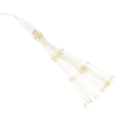 vidaXL - Kerstverlichting - Warm white - 8 stuks