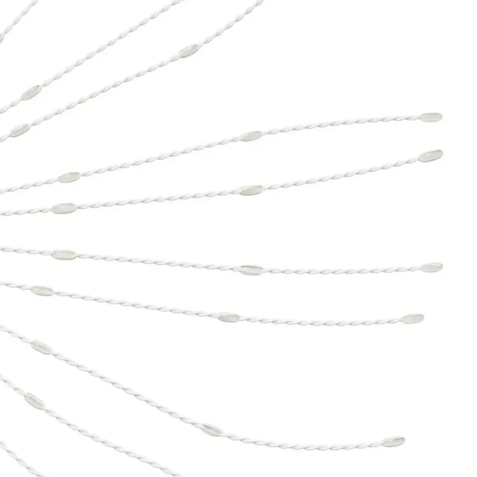 vidaXL - Kerstverlichting - Warm white - 8 stuks