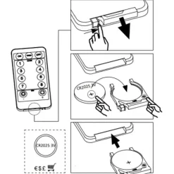 vidaXL - Kerstverlichting - Warmwit - 4 stuks