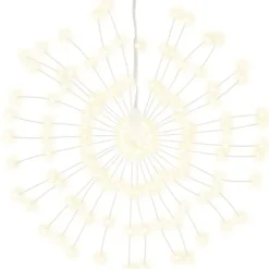 vidaXL - Kerstverlichting - Warm white - 2 stuks