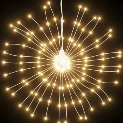 vidaXL - Kerstverlichting - Warm white - 2 stuks