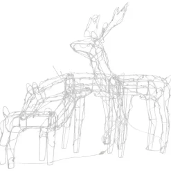 vidaXL - Kerstverlichting - Multikleur