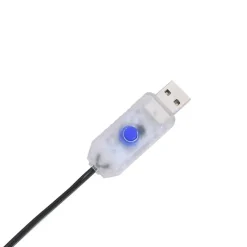 vidaXL - Kerstverlichting kerstboom silhouet 63x90 cm - Warmwit - Kunststof