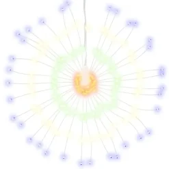 vidaXL - Kerstverlichting - Multicolour - 8 stuks