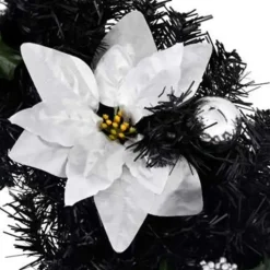 vidaXL - Kerstversiering - Zwart & zilverkleurig