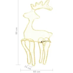 vidaXL - Kerstversiering - Warmwit