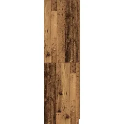 vidaXL - Kledingkast - Bruin - Bewerkt hout