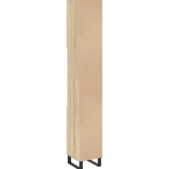 vidaXL - Kolomkast met 2 deuren 2 vakken - Sonoma eiken - Hout - 30x30x190 cm