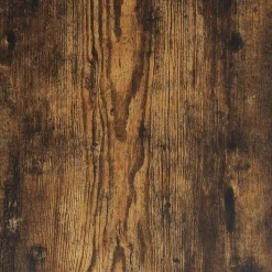 vidaXL - Kolomkast met 2 deuren 2 vakken - Zwart eiken - Hout - 30x30x183.5 cm