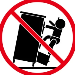 vidaXL - Kolomkast met 2 deuren - Grijs sonoma eiken - Hout - 30x30x190 cm