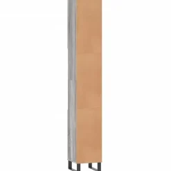 vidaXL - Kolomkast met 2 deuren - Grijs sonoma eiken - Hout - 30x30x190 cm