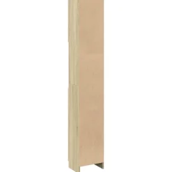 vidaXL - Kolomkast met 2 deuren 2 vakken - Sonoma eiken - Hout - 32x25.5x190 cm