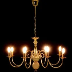 vidaXL - Kroonluchter - Goud - Metaal