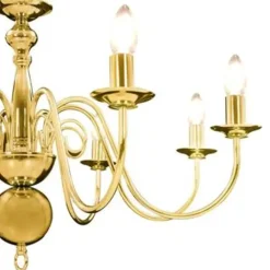 vidaXL - Kroonluchter - Goud - Metaal