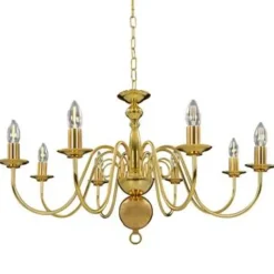 vidaXL - Kroonluchter - Goud - Metaal